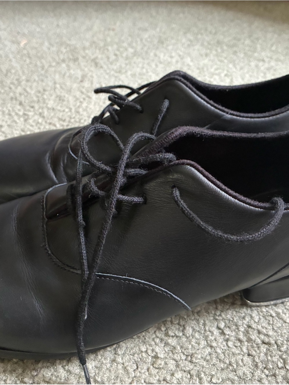 Bloch Black Lace-Up Women's Tap Shoes